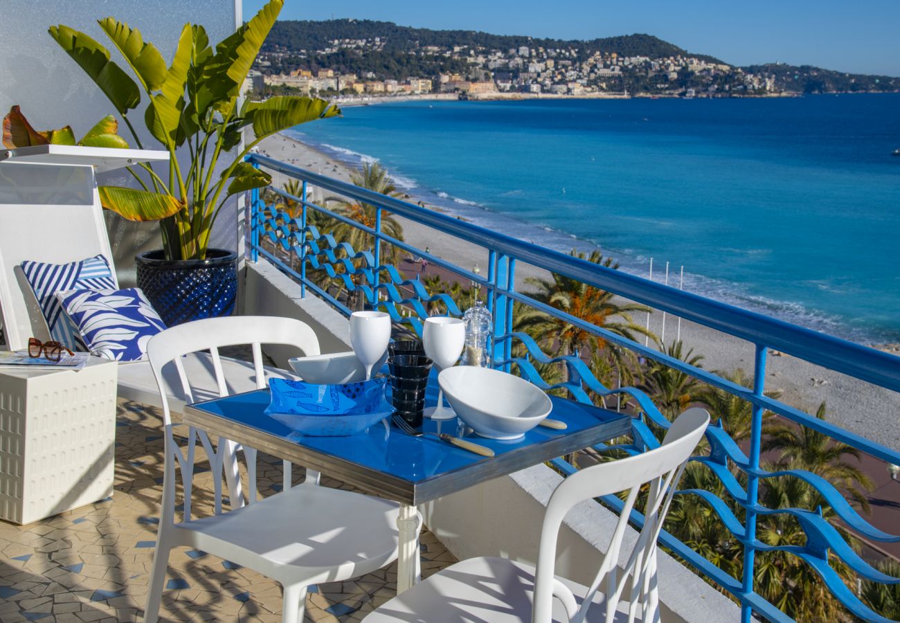 Appartement à Nice - Magnifique 2P vue mer - Promenade des Anglais