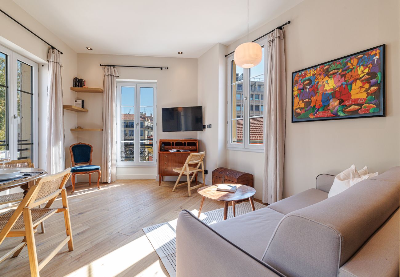 Apartment in Nice - Charming Air-Conditioned 1-Bedroom Apartment – Ideally Located in Nice