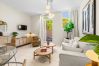 Apartment in Saint-Laurent-du-Var - Air-conditioned 2-bedroom apartment with private garden & shared pool
